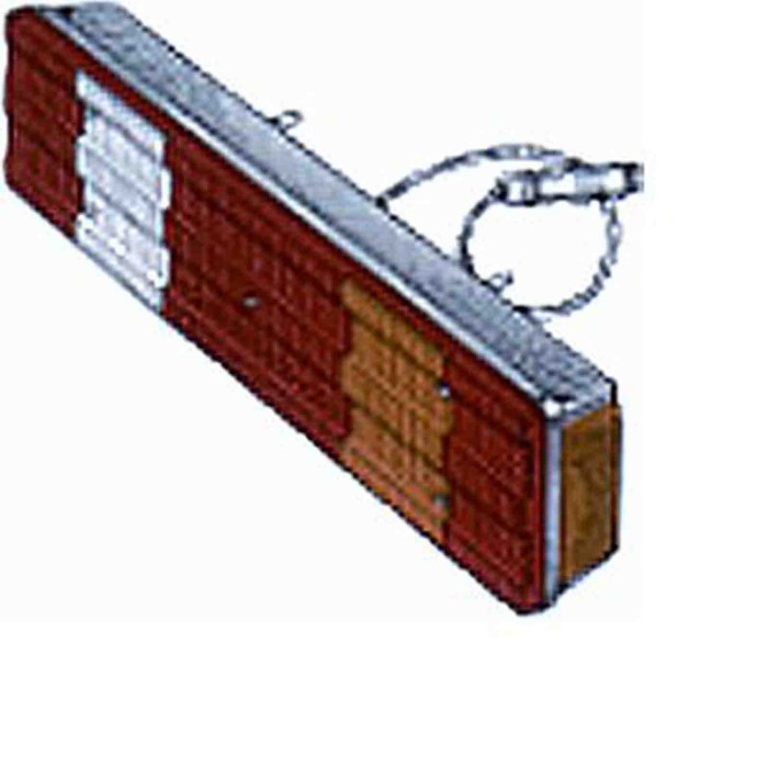 000641_AUTO.JPG Fanale Posteriore 7 Funzioni Con Catadiottro Per Mercedes Truck Sk Lato Destro Dal 1988/09 Al 1996/09