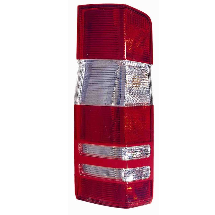 000545_AUTO.JPG Gruppo Ottico Posteriore Bianco-rosso Per Mercedes Sprinter Lato Sinistro Dal 2006/04 Al 2013/08