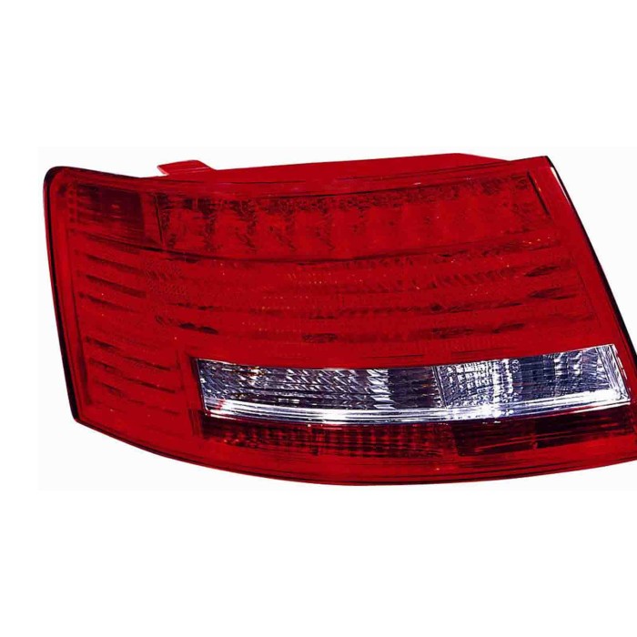 000531_AUTO.JPG Gruppo Ottico Posteriore Bianco-rosso A Led Per Audi A6 Lato Destro Dal 2004/05 Al 2008/09