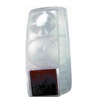 Lente Posteriore Bianca Per Fiat 500 F - L - R Lato Destro Dal 1965/03 Al 1975/09