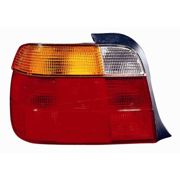 000041_AUTO.JPG Gruppo Ottico Posteriore Arancio-rosso Per Bmw Serie 3 E36 Compact Lato Destro Dal 1994/09 Al 2000/08