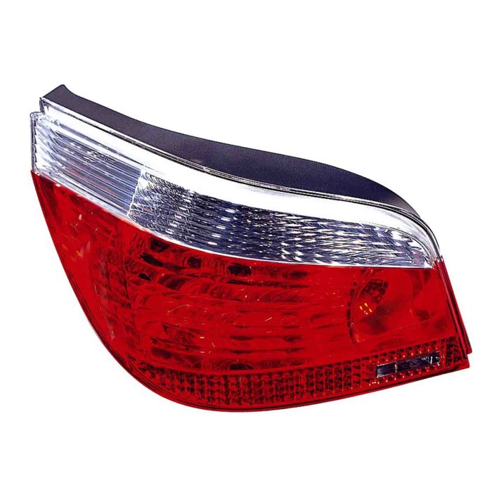 000052_AUTO.JPG Gruppo Ottico Posteriore Bianco-rosso Per Bmw Serie 5 E60 - E61 Lato Destro Dal 2003/07 Al 2007/02