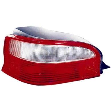 000074_AUTO.JPG Gruppo Ottico Posteriore Bianco-rosso Per Citroen Saxo Ry Lato Destro Dal 1999/10 Al 2003/09