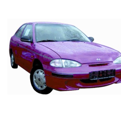 58520.JPG Gruppo Ottico Posteriore Bianco-rosso Per Hyundai Accent 3 Porte Lato Destro Dal 1998/02 Al 1999/12 Versione 3/5 Porte
