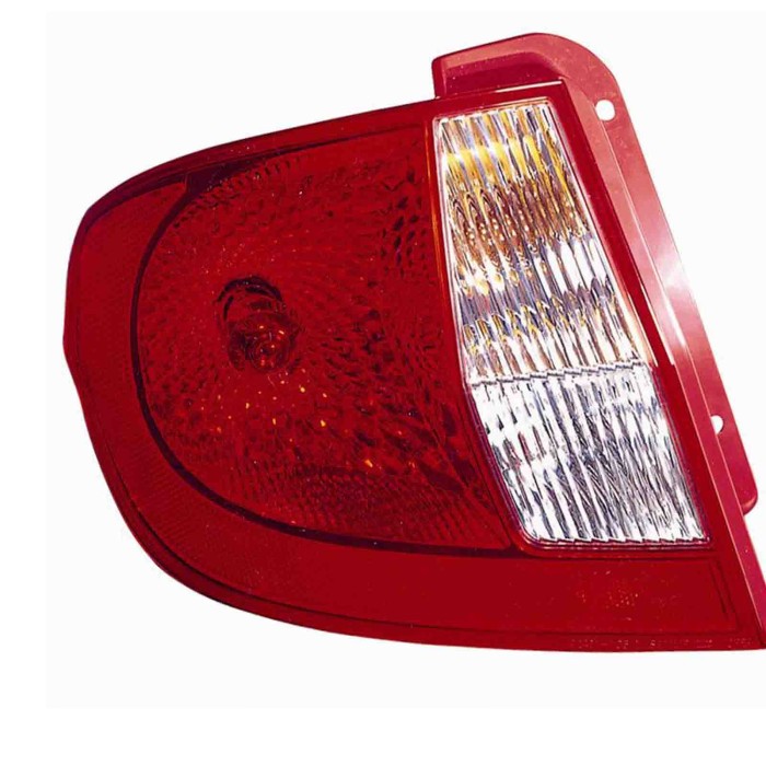 000606_AUTO.JPG Gruppo Ottico Posteriore Bianco-rosso Per Hyundai Getz Lato Destro Dal 2005/11