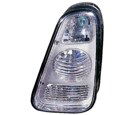 000245_AUTO.JPG Gruppo Ottico Posteriore Bianco Per Mini Lato Destro Dal 2001/09 Al 2004/08