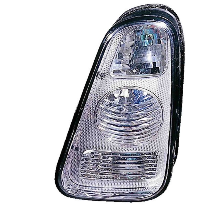 000245_AUTO.JPG Gruppo Ottico Posteriore Bianco Per Mini Lato Destro Dal 2001/09 Al 2004/08