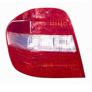 000645_AUTO.JPG Fanale Posteriore Bianco-rosso Per Mercedes Classe Ml W164 Lato Sinistro Dal 2006/02 Al 2008/08