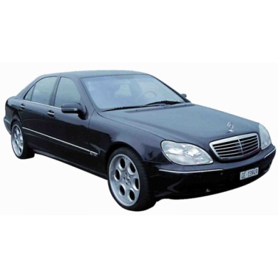 59360.JPG Gruppo Ottico Posteriore Bianco-rosso Per Mercedes Classe S W220 Lato Destro Dal 1998/10 Al 2002/07