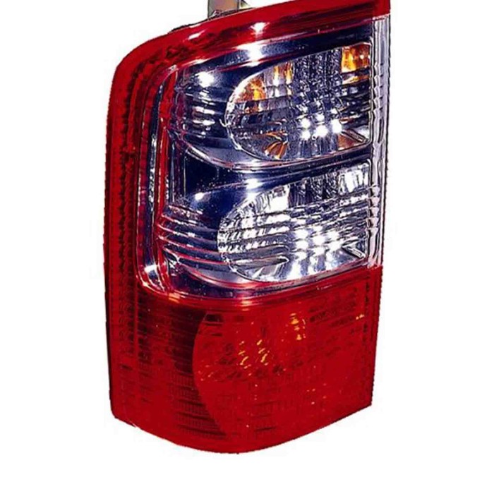 000267_AUTO.JPG Fanale Posteriore Bianco-rosso Per Nissan Patrol Lato Destro Dal 2002/01 Al 2004/08