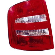 000388_AUTO.JPG Gruppo Ottico Posteriore Bianco-rosso Per Skoda Fabia Lato Destro Dal 1999/12 Al 2004/12 Versione 4 Porte