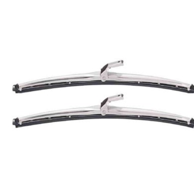 000091_AUTO.JPG Spazzole Tergicristallo 11" 280mm Cromata Attacco Piccolo Fiat 500 F-l-r 65/75