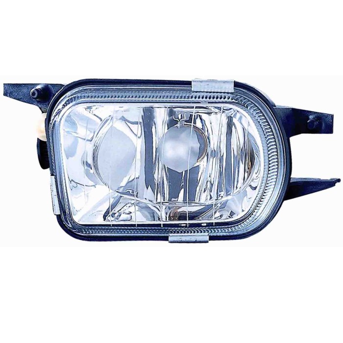 000220_AUTO.JPG Fendinebbia H3 Vetro Liscio Per Mercedes Classe C W203 Lato Destro Dal 2003/01 Al 2004/02