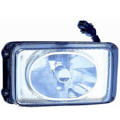 000214_AUTO.JPG Fendinebbia H3 Vetro Liscio Per Mercedes Actros Lato Destro Dal 1996/09 Al 2003/05
