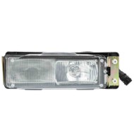 000588_AUTO.JPG Fendinebbia H3-h1 (24v) Per Daf Cf 65/75/85 - Lf 45/55 - Xf 95/105 Lato Destro Dal 2001/01 Al 2006/03