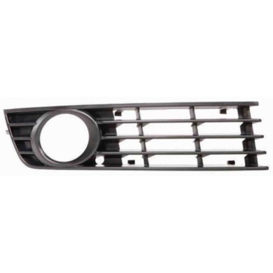 000022_AUTO.JPG Griglia Fendinebbia Con Feritoia Per Audi A4 Lato Sinistro Dal 2000/12 Al 2004/10