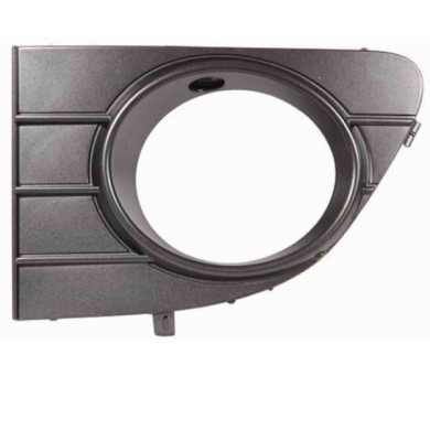 000818_AUTO.JPG Griglia Fendinebbia Nero Lucido Per Fiat Grande Punto Evo Lato Sinistro Dal 2009/10