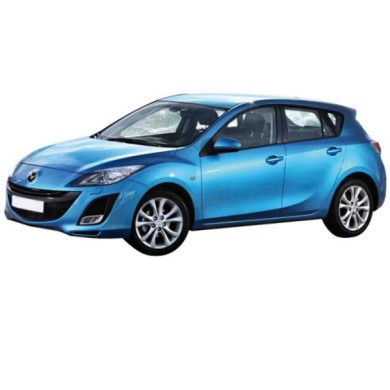 68053.JPG Griglia Fendinebbia Grigia Per Mazda 3 Lato Sinistro Dal 2009/04 Al 2013/07