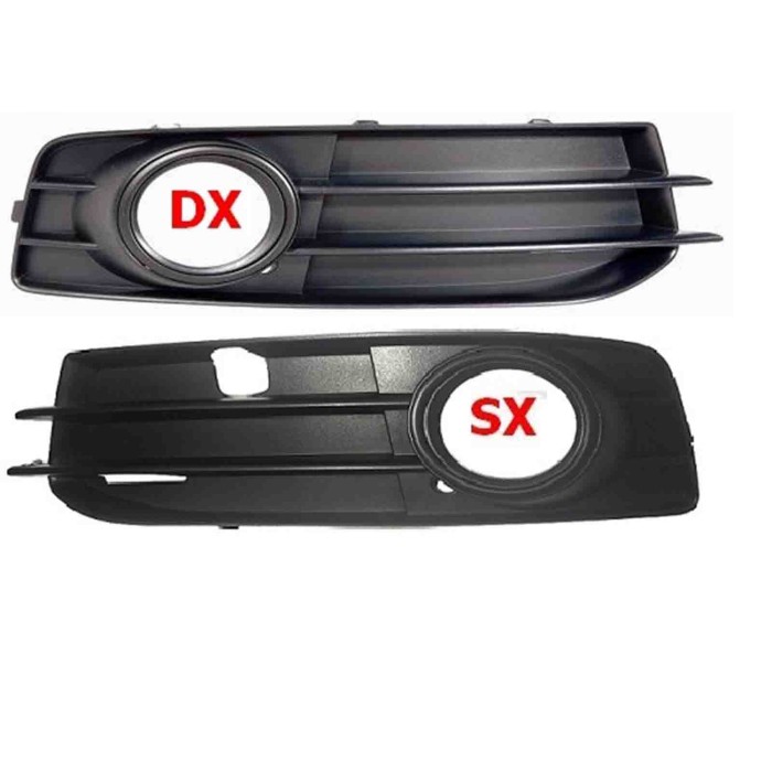 000816_AUTO.JPG Griglia Fendinebbia Nero Satinato Per Audi A3 3 Porte Lato Sinistro Dal 2008/07 Al 2012/07