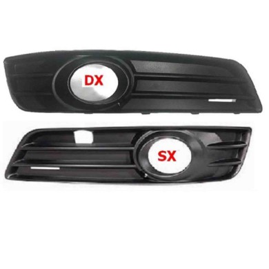 000816_AUTO.JPG Griglia Fendinebbia Nero Per Audi A3 3 Porte Lato Sinistro Dal 2008/07 Al 2012/07