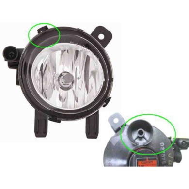 001067_AUTO.JPG Fendinebbia H8 Per Bmw Serie 3 F30 - F31 Lato Destro Dal 2012/02 Al 2015/04