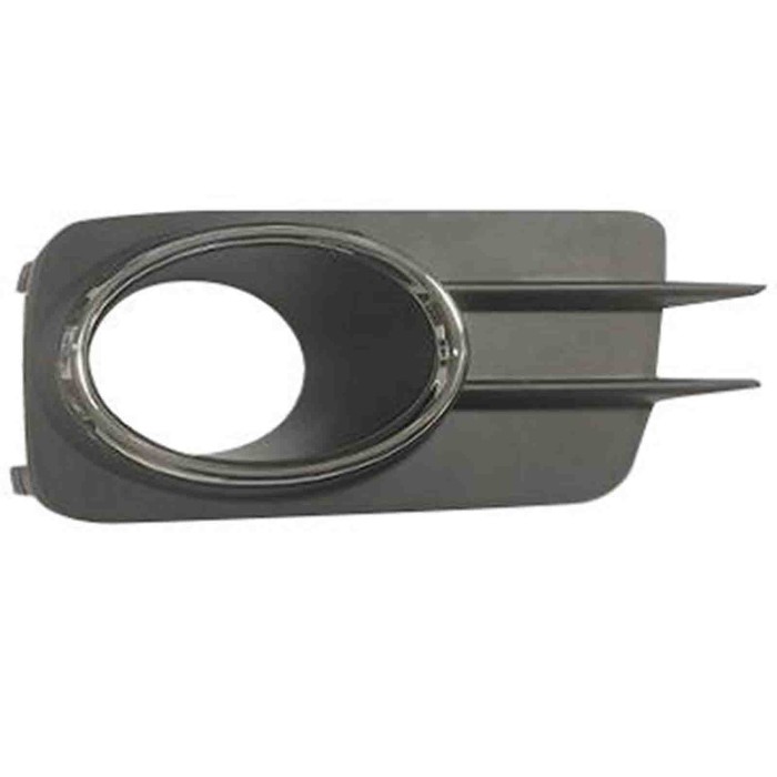 001074_AUTO.JPG Griglia Fendinebbia Bordo Cromato Per Volkswagen Tiguan Lato Destro Dal 2011/09 Al 2015/12