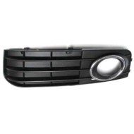 Griglia Fendinebbia Bordo Cromato A 3 Profili Per Audi A4 Lato Destro Dal 2007/11 Al 2011/12