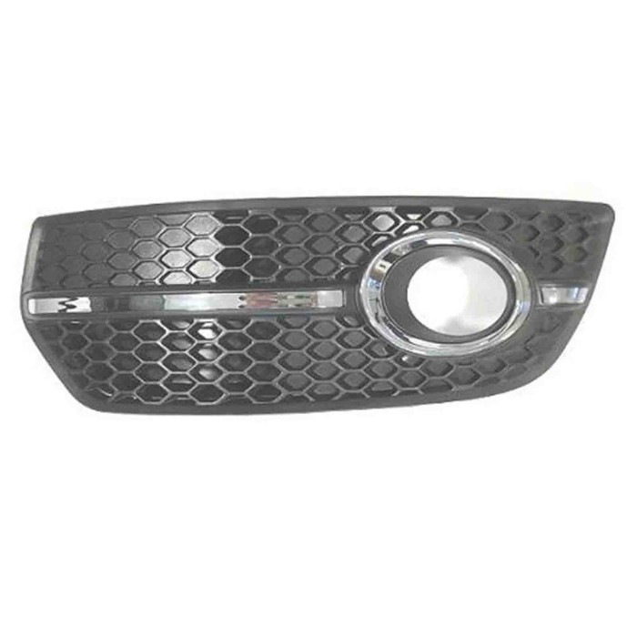 000864_AUTO.JPG Griglia Fendinebbia Bordo E Profilo Cromato Per Audi Q5 Lato Sinistro Dal 2008/11 Al 2012/04