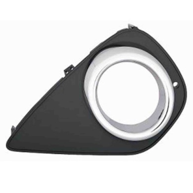 001276_AUTO.JPG Griglia Fendinebbia Nera Per Toyota Yaris Lato Sinistro Dal 2014/11 Al 2016/02