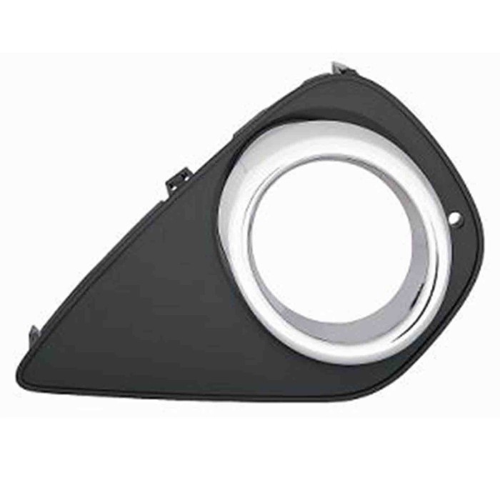 001276_AUTO.JPG Griglia Fendinebbia Nera Per Toyota Yaris Lato Sinistro Dal 2014/11 Al 2016/02