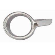 Cornice Fendinebbia Cromata Scura Per Peugeot 208 Lato Destro Dal 2012/04 Al 2014/12