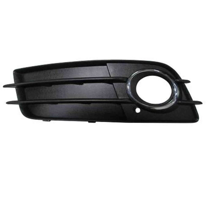 000776_AUTO.JPG Griglia Fendinebbia Con Bordo Cromato Senza Feritoia Per Audi A4 Lato Sinistro Dal 2007/11 Al 2011/12