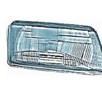 000024_AUTO.JPG Vetro Faro Per Audi A4 Lato Sinistro Dal 1995/01 Al 1999/05