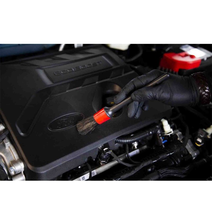 PEN_4.jpg Cartec Set 3 Pezzi Pennelli Detailing Per Pulizia Di Interni Ed Esterni Veicoli E Vano Motore