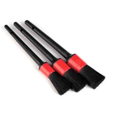 PEN_6.jpg Cartec Set 3 Pezzi Pennelli Detailing Per Pulizia Di Interni Ed Esterni Veicoli E Vano Motore