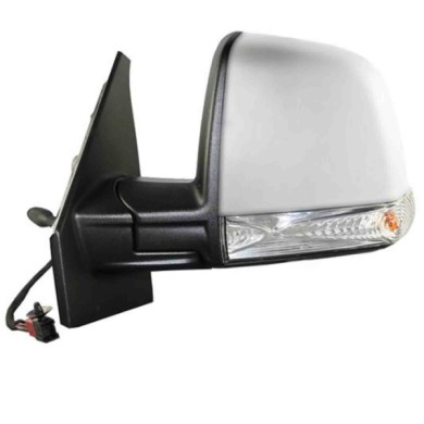 000874_AUTO.JPG Retrovisore Meccanico C/fan. Integrato Per Fiat Doblo' Lato Sinistro Dal 2010/01 Al 2015/03