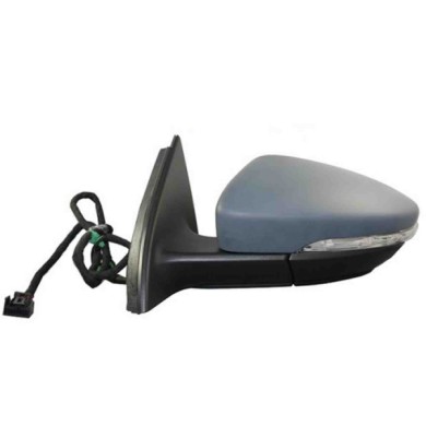 000922_AUTO.JPG Retrovisore Elettrico Term. Rib. C/fan. Per Volkswagen Passat Lato Sinistro Dal 2010/10 Al 2014/07