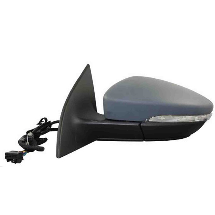 000819_AUTO.JPG Retrovisore Elettrico Term. Rib. C/fan. E Luce Di Cort. Per Volkswagen Scirocco Lato Destro Dal 2008/10