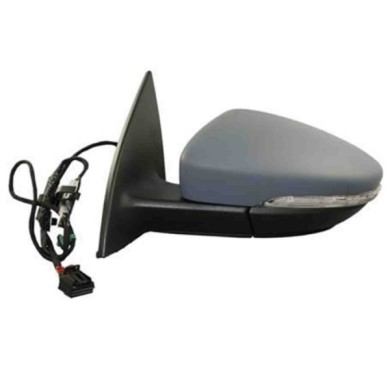 000950_AUTO.JPG Retrovisore Elettrico Term. Rib. C/fan. E Luce Di Cort. Per Volkswagen Eos Lato Destro Dal 2006/06 Al 2011/01