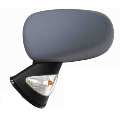 000354_AUTO.JPG Retrovisore Meccanico Con Fanalino Bianco Per Renault Modus Lato Sinistro Dal 2004/09 Al 2008/01