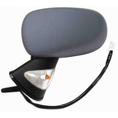 000354_AUTO.JPG Retrovisore Elettrico Term. C/fanalino Bianco Per Renault Modus Lato Destro Dal 2004/09 Al 2008/01