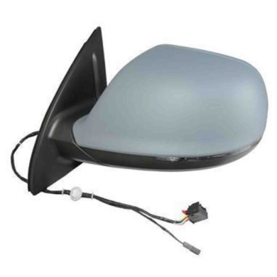 001059_AUTO.JPG Retrovisore Elettrico Term. Rib. C/mem. C/fan. E Luce Di Cort. Per Audi Q7 Lato Destro Dal 2009/07 Al 2014/12