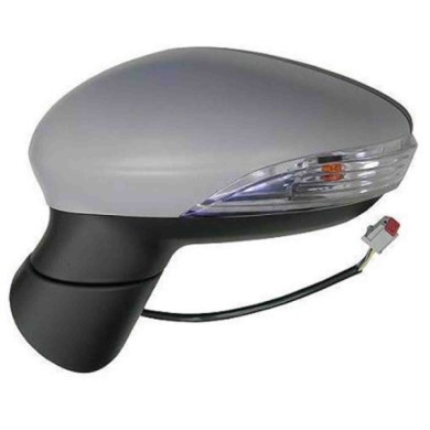 001081_AUTO.JPG Retrovisore Elettrico Term. Rib. C/fan. E Luce Cort. Per Ford Fiesta Lato Destro Dal 2013/01 Al 2017/04