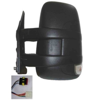 000617_AUTO.JPG Retrovisore Manuale Br. Corto C\fan. Integ. Per Iveco Daily Lato Destro Dal 2006/01 Al 2011/07