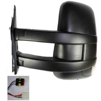 000617_AUTO.JPG Retrovisore Manuale Br. Lungo C\fan. Integ. Per Iveco Daily Lato Destro Dal 2006/01 Al 2011/07