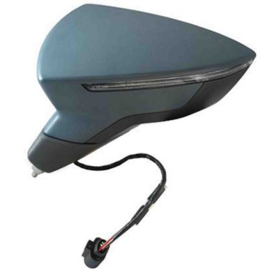 001253_AUTO.JPG Retrovisore Elettrico Term. C/fan. Per Seat Leon Lato Destro Dal 2012/11 Al 2016/12