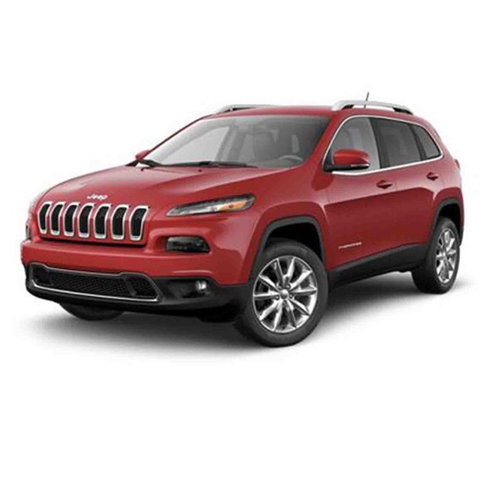 801838.JPG Calotta Nera Liscia Per Chrysler Cherokee Lato Destro Dal 2014/04 Al 2018/12