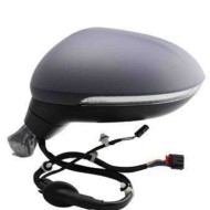 Retrovisore Elettrico Term. Rib. C/mem C/fan. E Luce Di Cortesi Per Volkswagen Passat Lato Sinistro Dal 2014/09 Al 2019/08