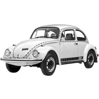 802133.JPG Retrovisore Manuale Per Volkswagen Beetle - Maggiolino Lato Destro Dal 1938/01 Al 1986/12
