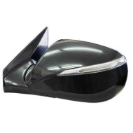 Retrovisore Elettrico Termico Rib. C/fan. E Luce Di Cortesia Per Hyundai Santafe Lato Destro Dal 2012/07 Al 2015/04